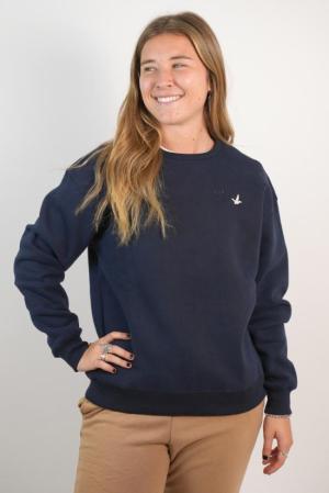 BUZO DE ALGODON CON  FELPA  MUJER