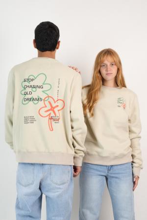 BUZO FELPA ESTAMPADO UNISEX