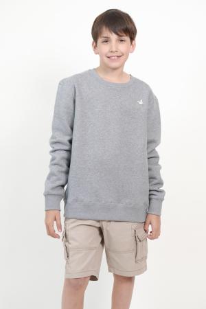 BUZO FELPA K 40 GRIS MEDIO 6