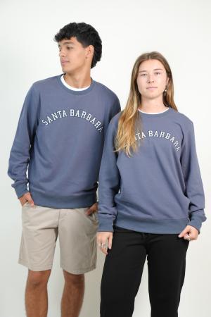 BUZO SANTA BARBARA UNISEX GRIS AZULADO XS