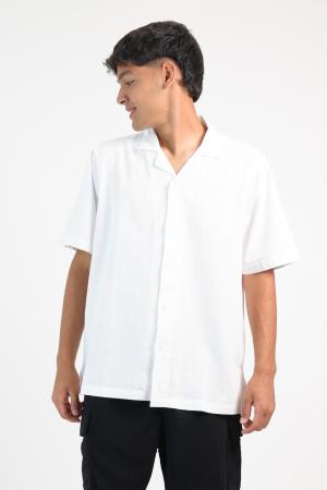 CAMISA LINO MANGA CORTA