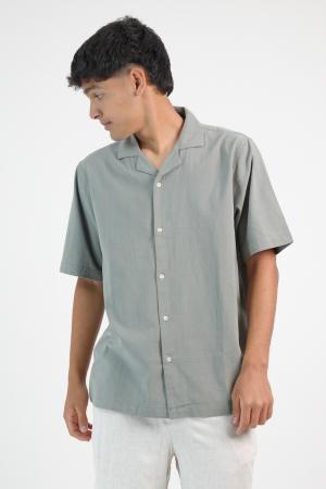 CAMISA LINO MANGA CORTA