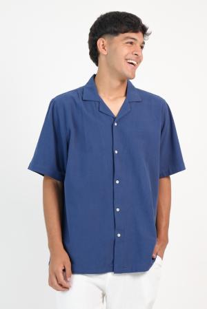 CAMISA LINO MANGA CORTA