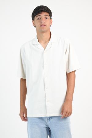 CAMISA LINO MANGA CORTA