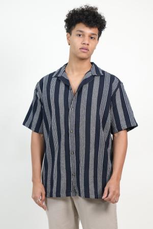 CAMISA MANGA CORTA TEXTURIZADA