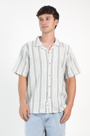 CAMISA MANGA CORTA TEXTURIZADA
