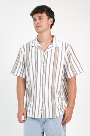 CAMISA MANGA CORTA TEXTURIZADA