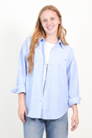 CAMISA OVERSIZE OXFORD MUJER