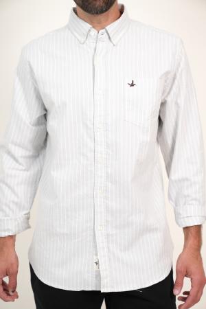 CAMISA OXFORD RAYADA