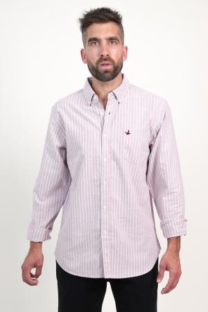 CAMISA OXFORD RAYADA