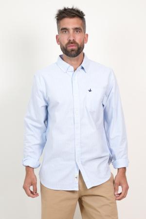 CAMISA OXFORD RAYADA