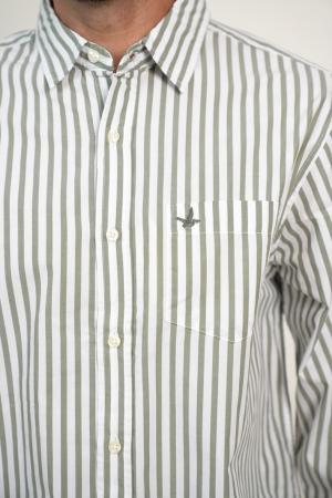 CAMISA POPLIN RAYADA