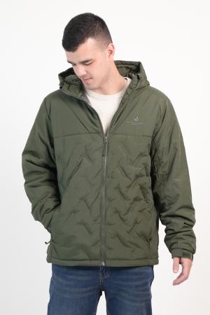 CAMPERA CAPUCHA TASLON SILVER