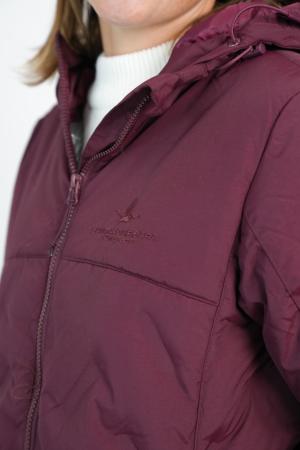 CAMPERA CAP TASLON TECH SILVER MUJER