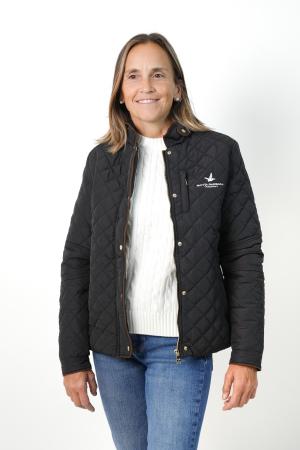 CAMPERA CAPITONEADA ROMBOS MUJER