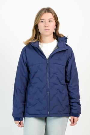 CAMPERA CAP TASLON TECH SILVER MUJER