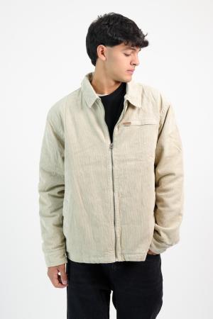 CAMPERA DE PANA CON CIERRE