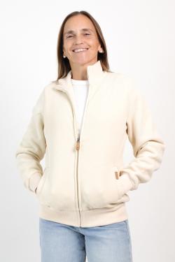 CAMPERA DUO ALGODÓN Y MICROPOLAR MUJER