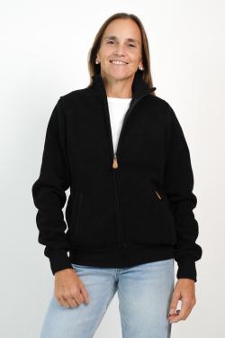CAMPERA DUO ALGODÓN Y MICROPOLAR MUJER