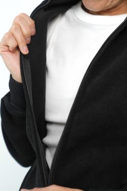 CAMPERA DUO ALGODÓN Y MICROPOLAR MUJER