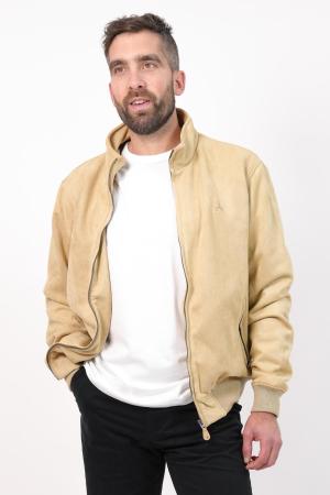 CAMPERA GAMUZA BIKER HOMBRE