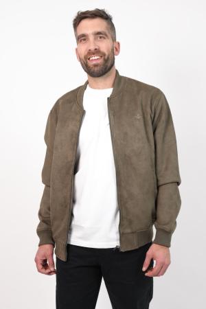 CAMPERA GAMUZA BOMBER DE HOMBRE