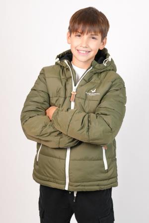 CAMPERA INFLADA K 7C VERDE MILITAR 2