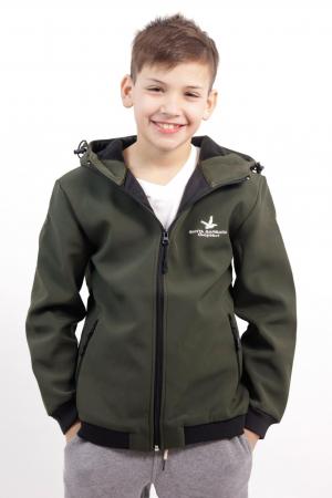 CAMPERA SOFTSHELL CON PUO VERDE MILITAR 8