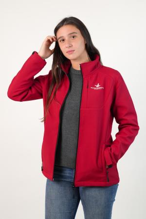 CAMPERA SOFTSHELL SIN CAPUCHA MUJER