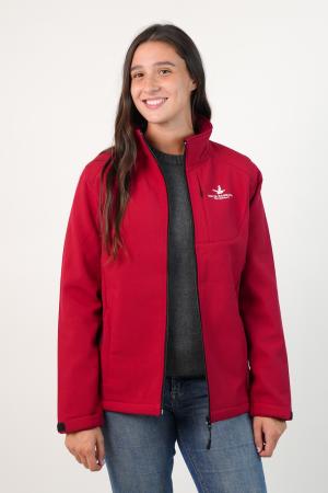 CAMPERA SOFTSHELL SIN CAPUCHA MUJER