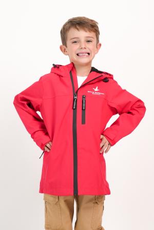 CAMPERA TASLON NIÑO ROJO 16
