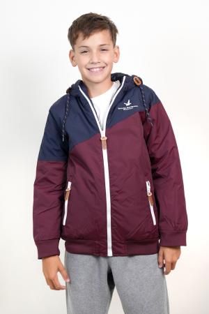 CAMPERA TASLON TECH 2 COLORES  NIÑO MARINOBORDO 2