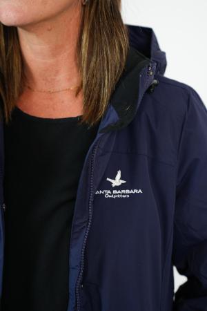 CAMPERA TASLON TECH  DE MUJER MARINO XL