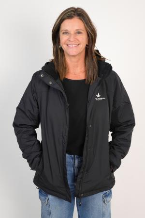 CAMPERA TASLON TECH  DE MUJER NEGRO S