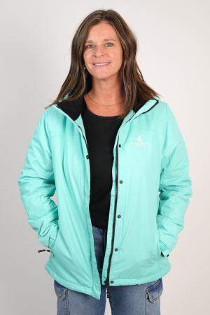 CAMPERA TASLON TECH  DE MUJER VERDE XS