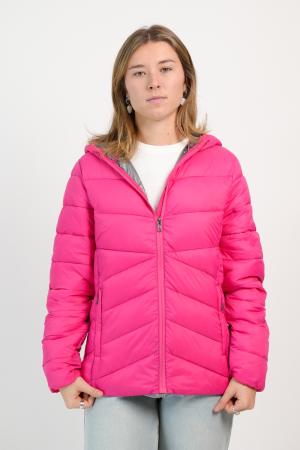 CAMPERA ULTRALIVIANA CCAPUCHA SILVER MUJER
