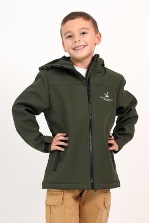 CAMPERA SOFTSHELL VERDE MILITAR 4