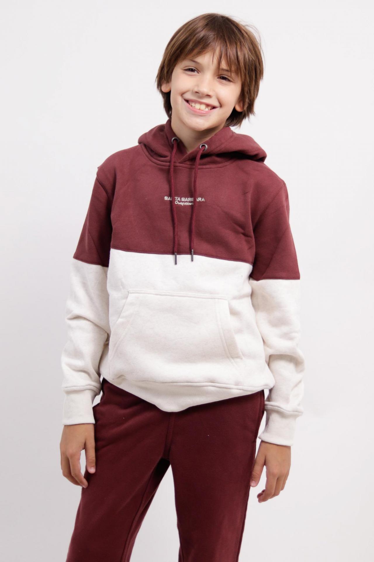 Felpa canguro top