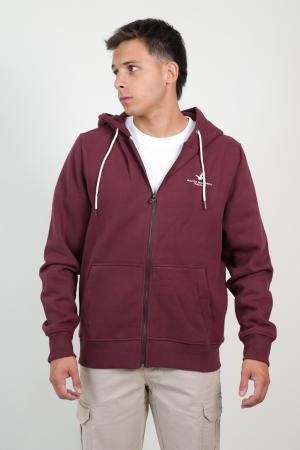 CANGURO FELPA CON CIERRE