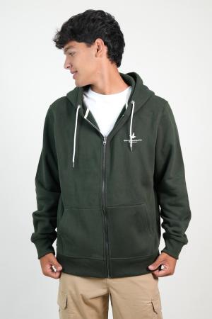 CANGURO FELPA CON CIERRE