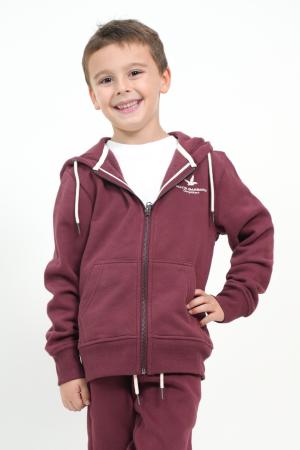 CANGURO FELPA CON CIERRE NIÑO BORDO 4