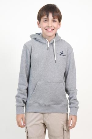 CANGURO FELPA K 39 GRIS MEDIO MELANGE 14