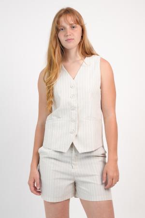 CHALECO DE LINO CALI