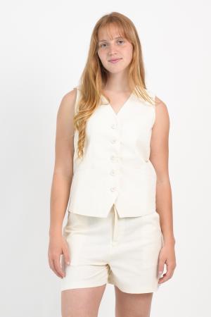 CHALECO DE LINO CALI