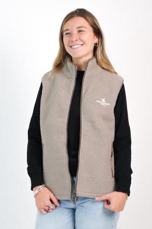 CHALECO SHERPA MUJER