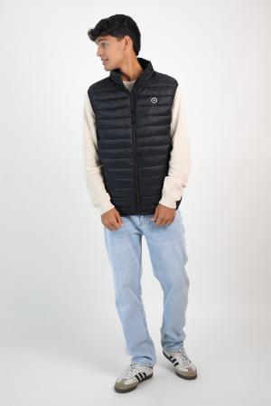 CHALECO INFLADO ULTRA LIVIANO CON CAPUCHA