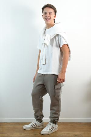 JOGGER FELPA CARGO UNISEX