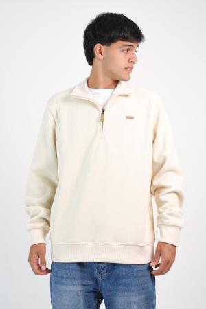 MEDIO CIERRE DUO ALGODÓN Y MICROPOLAR