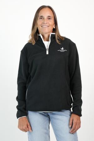 MEDIO CIERRE POLAR COMBINADO MUJER