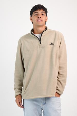 MEDIO CIERRE POLAR COMBINADO